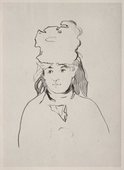 Berthe Morisot af Édouard Manet