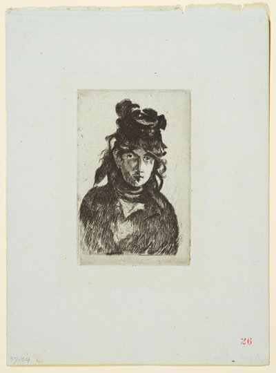 Berthe Morisot af Édouard Manet
