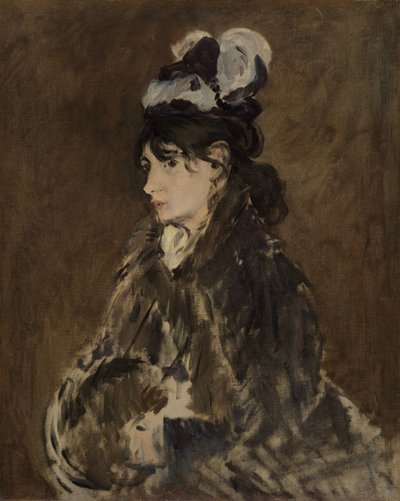 Berthe Morisot, c.1873 af Édouard Manet