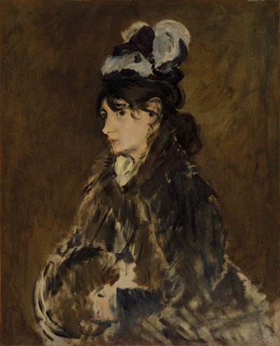 Berthe Morisot, ca. 1869-73. af Édouard Manet