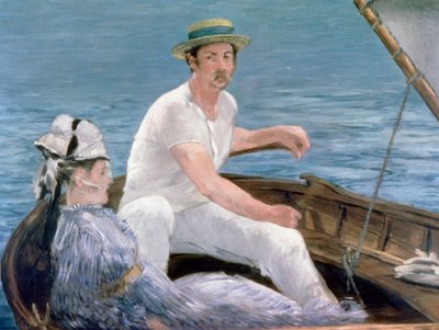 Bådsejlads, 1874 af Édouard Manet
