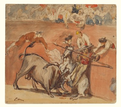 Tyrefægtning af Édouard Manet