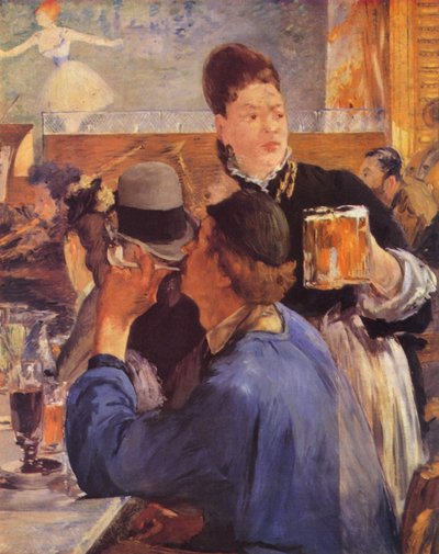 Hjørnet af en café-koncert af Édouard Manet