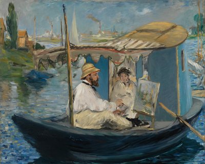 Prammen af Édouard Manet