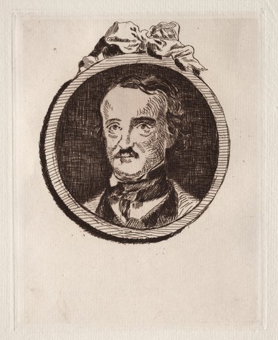Edgar Allan Poe. af Édouard Manet