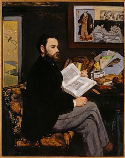 Emile Zola af Édouard Manet
