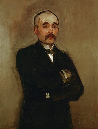 Georges Clemenceau ... (olie på lærred) af Édouard Manet