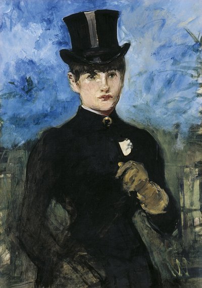 Rytter, Fullface, ca. 1882 af Édouard Manet