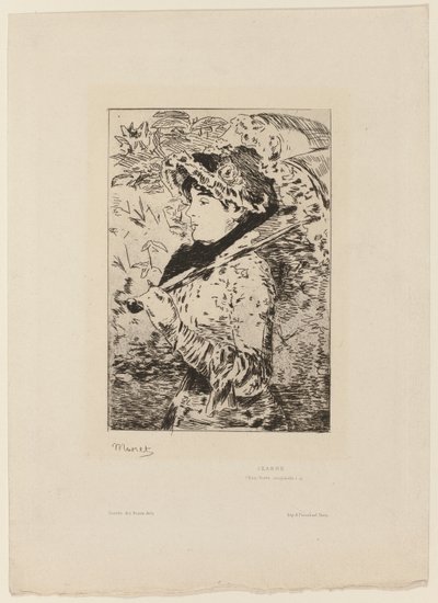 Jeanne (forår) af Édouard Manet