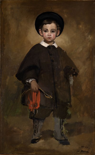 Børneportræt af Édouard Manet
