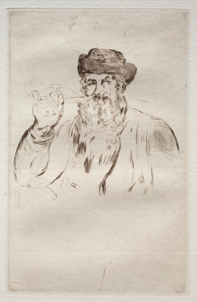 Rygeren af Édouard Manet