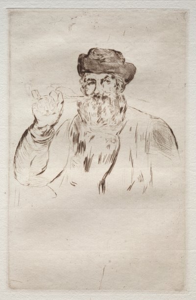 Rygeren. af Édouard Manet