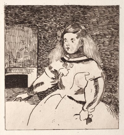 Spædbarnet Marguerite af Édouard Manet