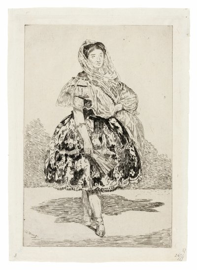 Lola fra Valence af Édouard Manet