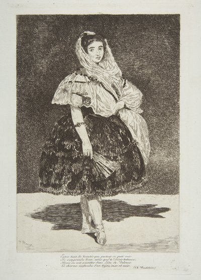 Lola de Valence af Édouard Manet