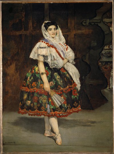 Lola af Valence af Edouard Manet
