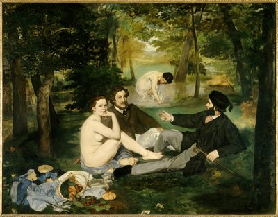 Frokost på græsset af Édouard Manet