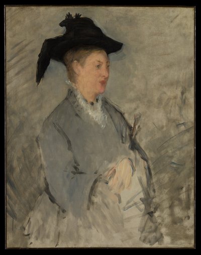 Madame Édouard Manet (Suzanne Leenhoff, 1829-1906) af Édouard Manet