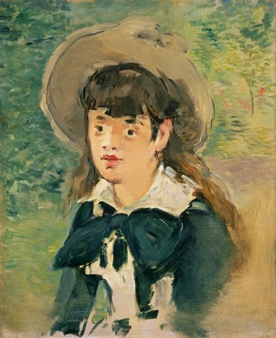 Frøken Voisin, 1880 af Édouard Manet