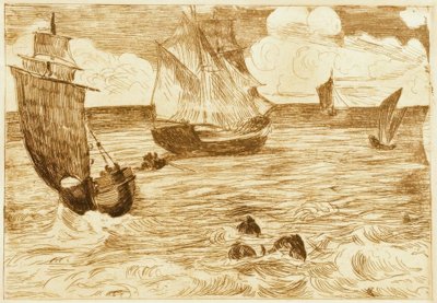 Marine af Édouard Manet
