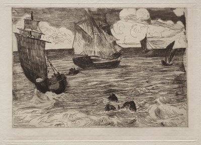 Marine. af Édouard Manet