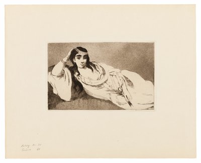 Odalisque af Édouard Manet