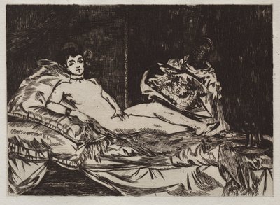 Olympia. af Édouard Manet