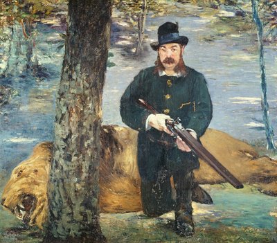 Pertuiset, Løvejæger, 1881 af Édouard Manet