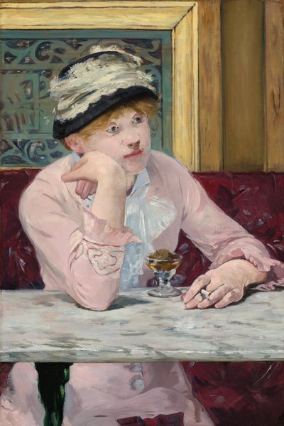 Plum Brandy, ca. 1877. af Édouard Manet