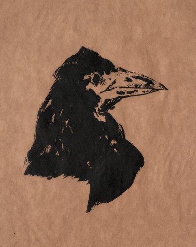 Ravnehoved. af Édouard Manet