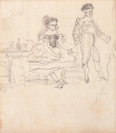 Spansk ægtepar, 1862 af Édouard Manet