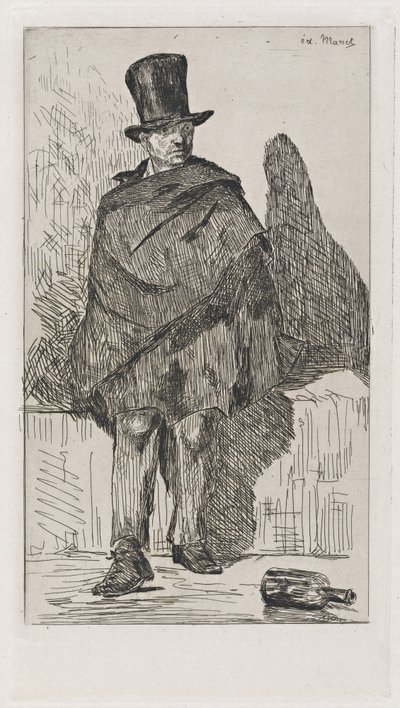 Absintdrikkeren Absintdrikkeren, 1862. af Édouard Manet