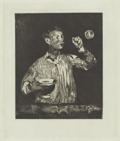 Drengen med sæbebobler Drengen med sæbebobler, 18681869. af Édouard Manet