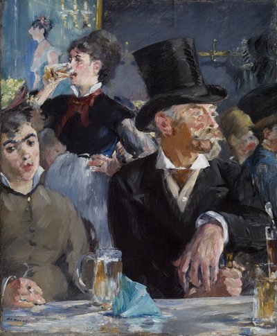 Café-koncerten af Édouard Manet