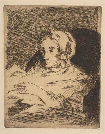 Den rekonvalescente Suzanne Manet, 1879-81. af Édouard Manet