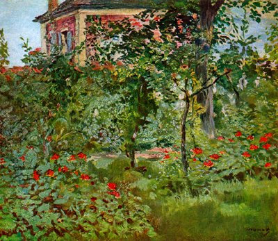 Haven ved Bellevue, 1880. af Édouard Manet
