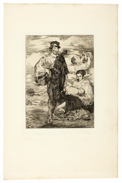 Sigøjnerne af Édouard Manet