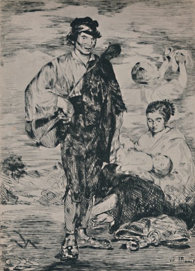 Sigøjnerne, 1862, 1946 af Édouard Manet