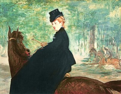 Rytteren, 1875 af Édouard Manet