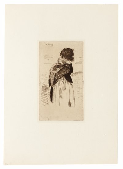 Den lille pige af Édouard Manet
