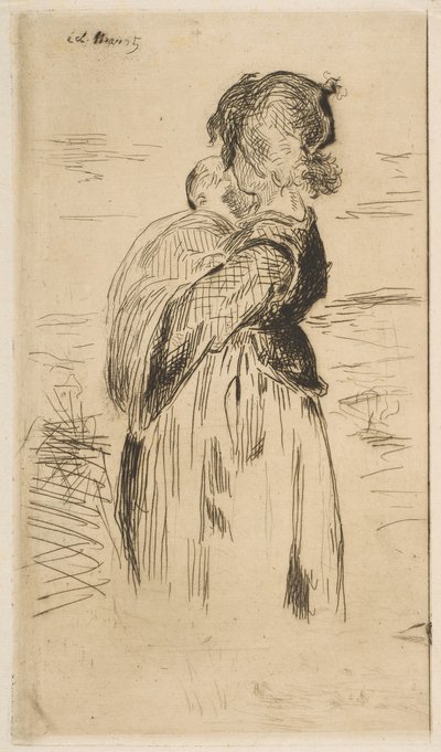 Den lille pige, 1861-62. af Édouard Manet