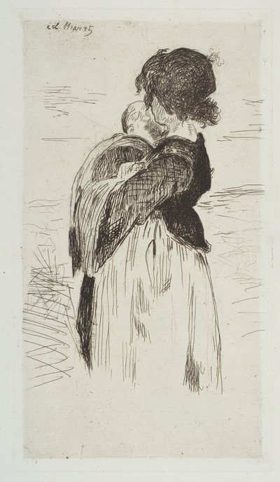Den lille pige, 1861-62. af Édouard Manet