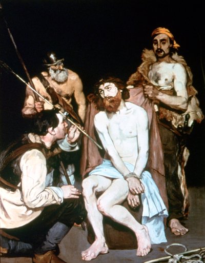 The Mocking of Christ, 1885 af Édouard Manet