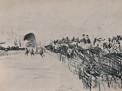 The Races, 1865-1872, 1946. af Édouard Manet