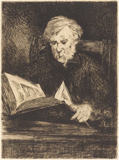 Læseren Le Liseur, 1861. af Édouard Manet