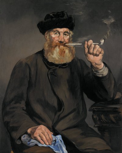 Rygeren af Édouard Manet