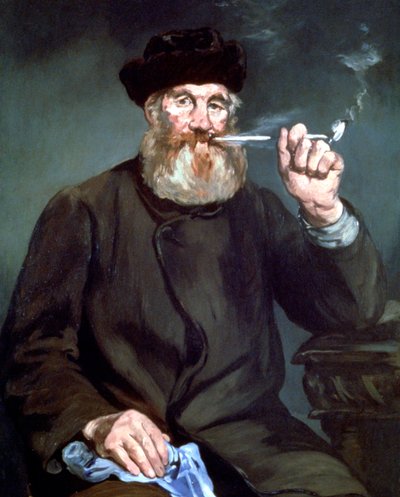 Rygeren, 1866 af Édouard Manet