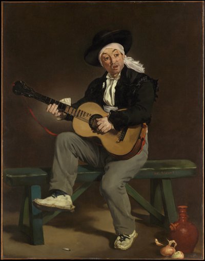 Den spanske sangerinde af Édouard Manet
