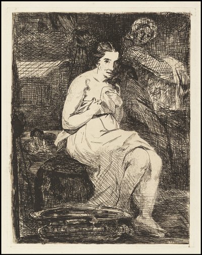 Toilettet, 1862 af Édouard Manet