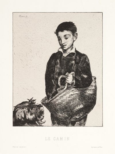 Gadedrengen af Édouard Manet